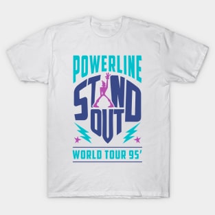 Powerline - Stand Out - World Tour 95' T-Shirt